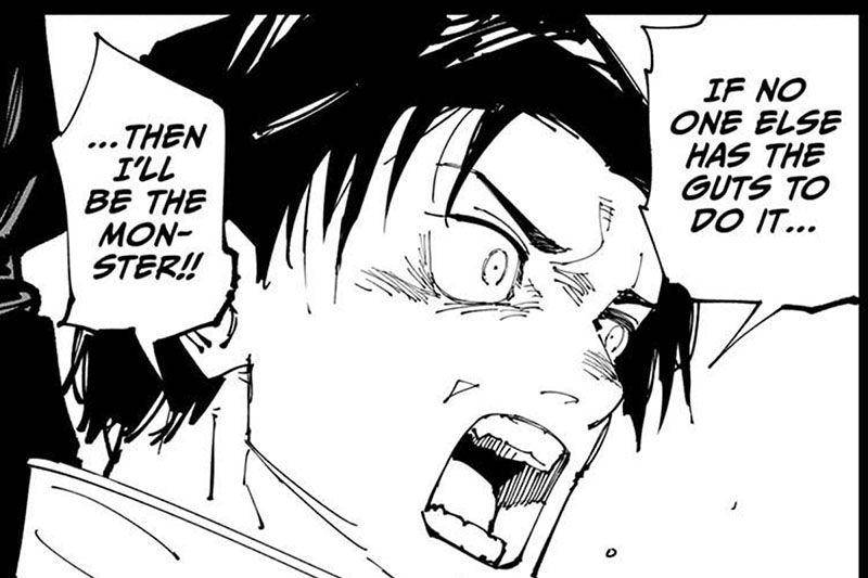 Yuta ingin menjadi monster (dok. Shueisha/Jujutsu Kaisen)