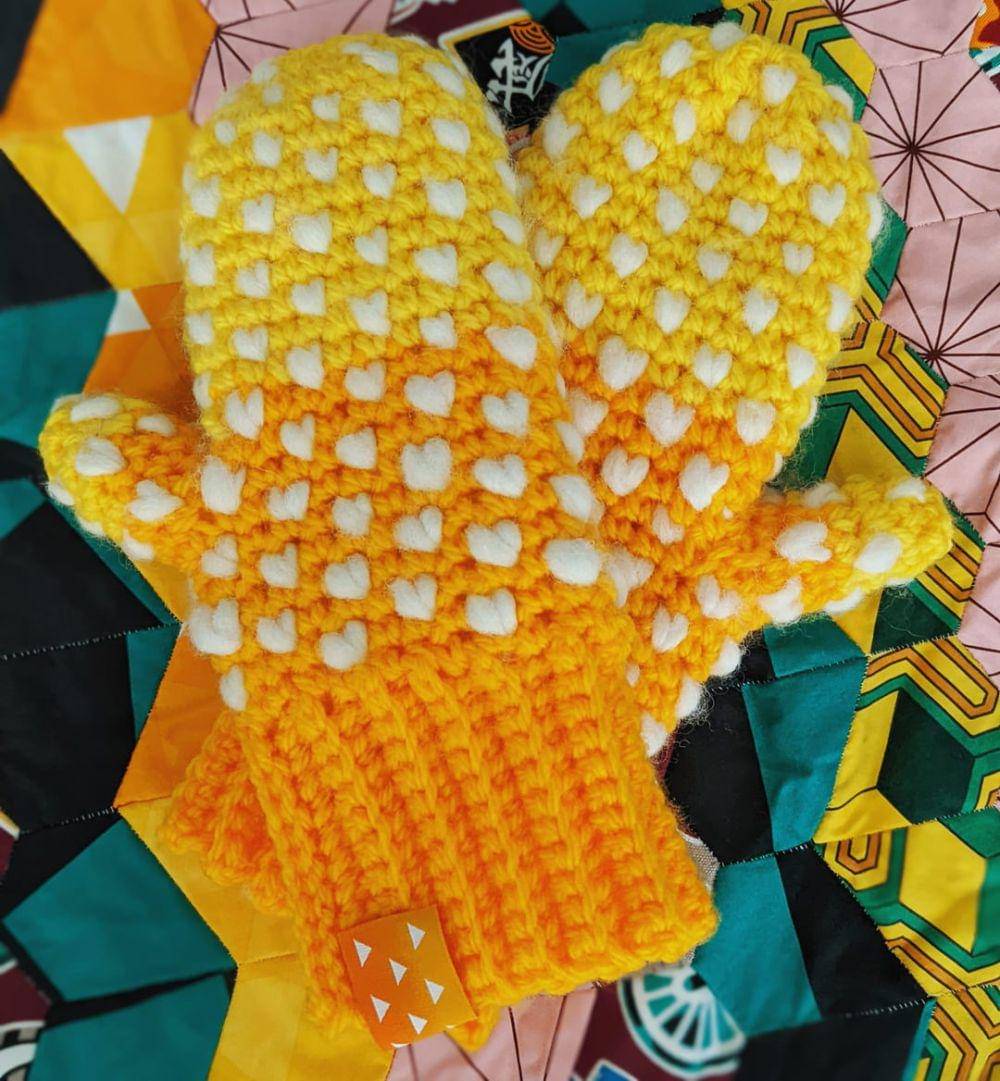 potret mahakarya buatan tangan bertema Zenitsu (reddit.com/user/BloodPizza)