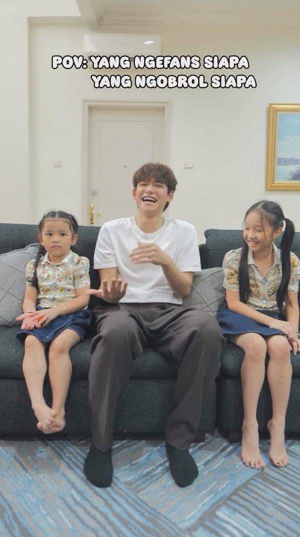 potret Lucas eks NCT main ke rumah Sarwendah (instagram.com/sarwendah29)