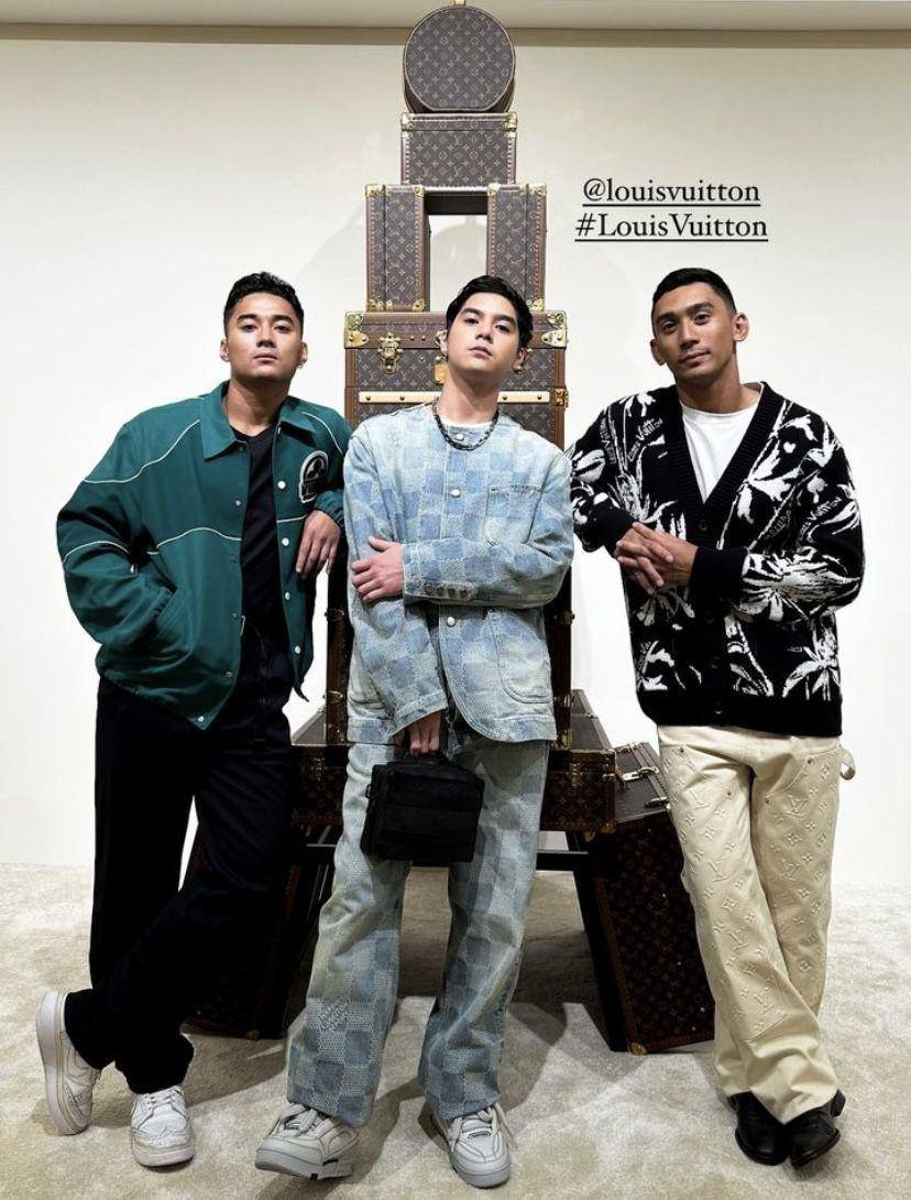 potret artis hadiri event Louis Vuitton di Plaza Indonesia (Instagram.com/daffawardhana)