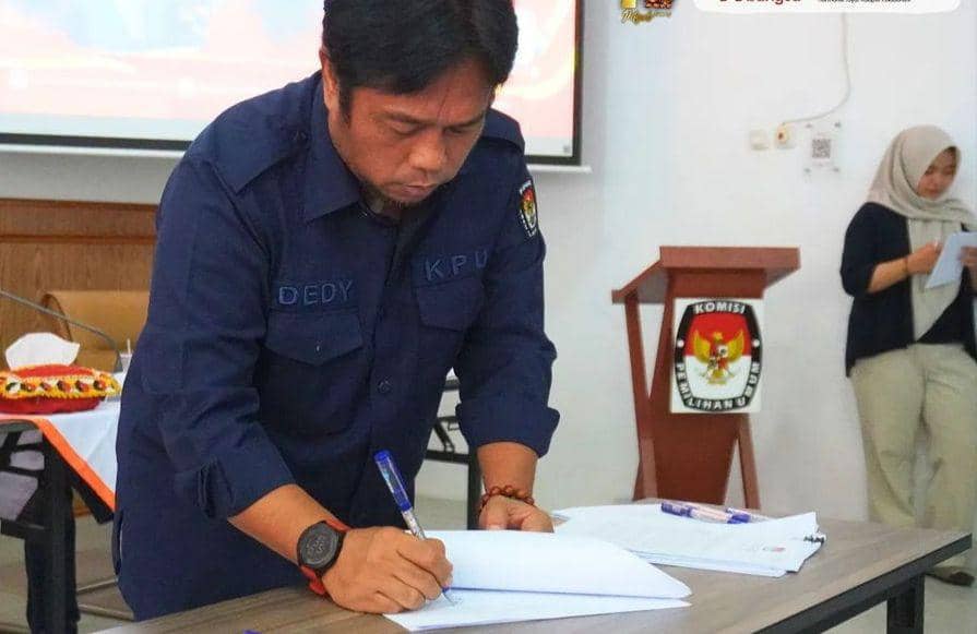 Rapat Pleno Terbuka hasil Pileg 2024 oleh KPU Kota Bandar Lampung. (Dok. KPU Bandar Lampung)