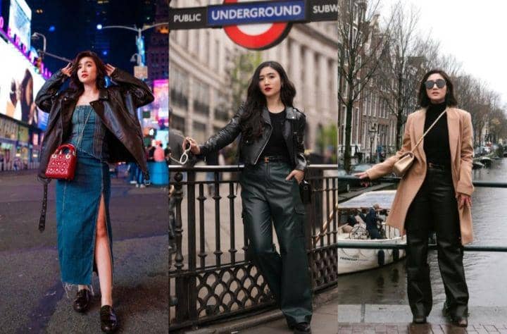 10 Ide Outfit Liburan ke Luar Negeri ala Febby Rastanty, Fashionable