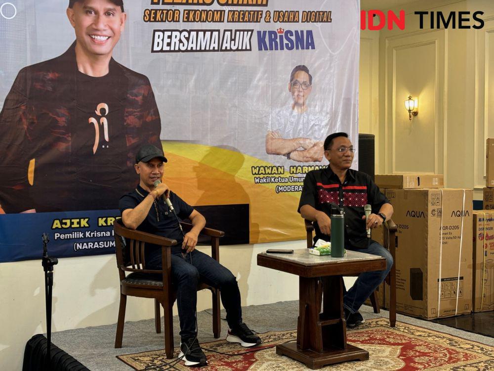 Diminta Presiden Dukung Wisata dan Ekraf, Krisna Buka Toko di Jogja
