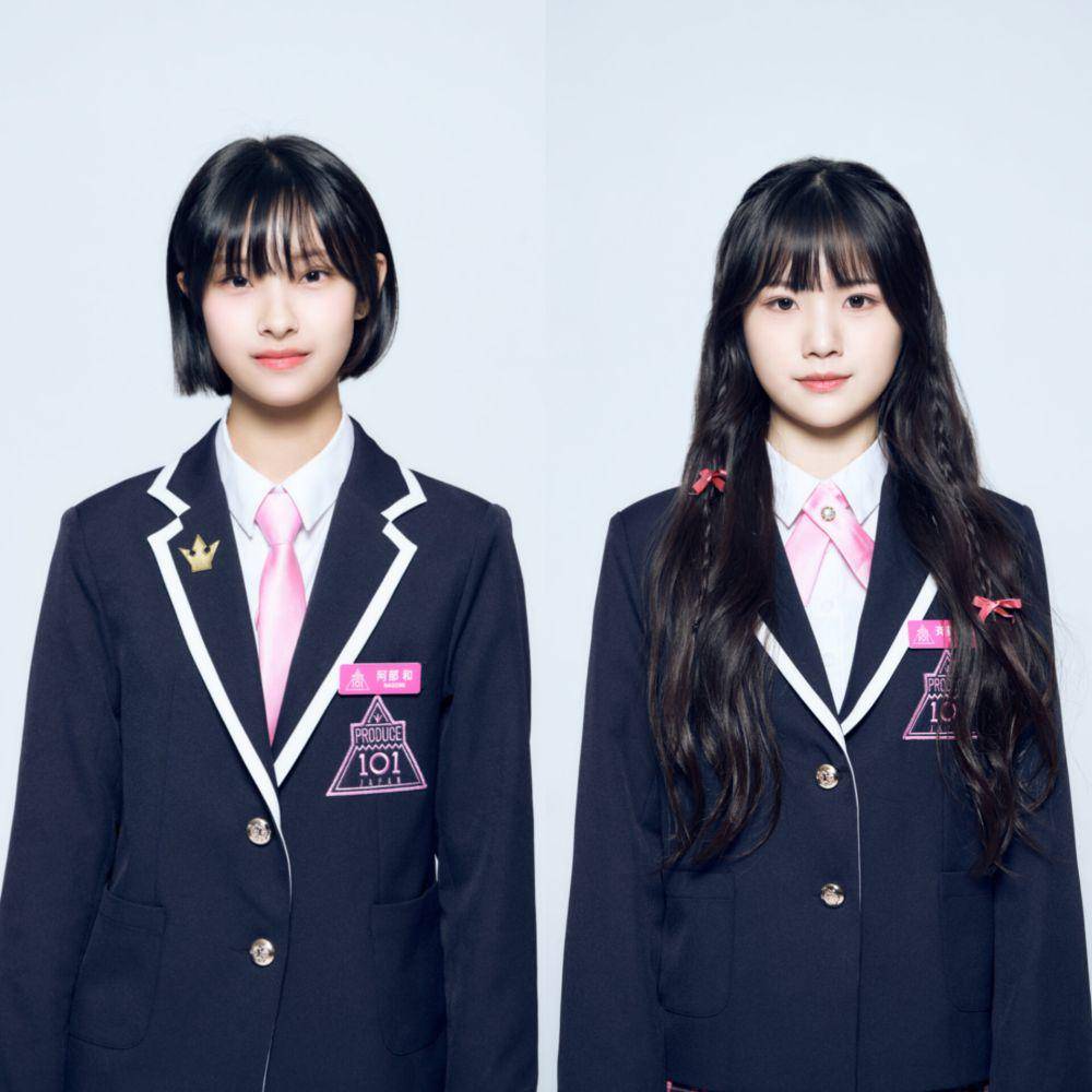 Saito Seeina (twitter.com/produce101jp_) | Abe Nagomi (twitter.com/produce101jp_)