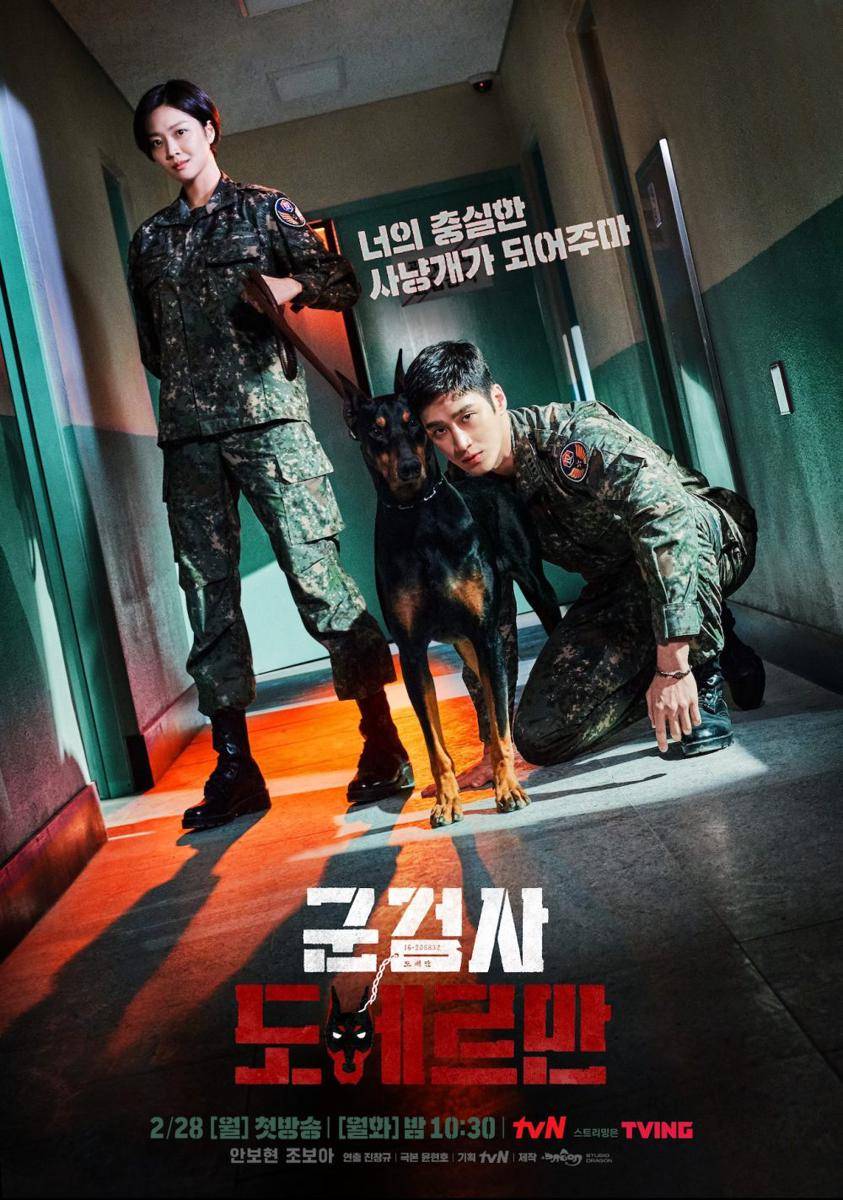 poster drama Military Prosecutor Doberman (dok. tvN/Military Prosecutor Doberman)