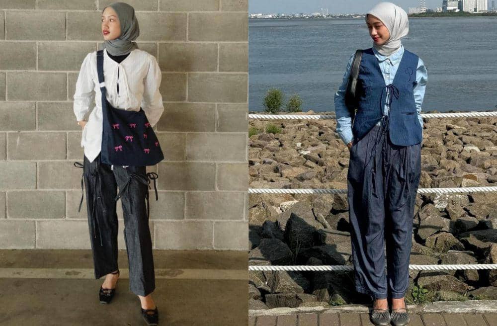 9 Ide Outfit Casual Pakai Celana ala Kana Zahra, Comfy Abis!