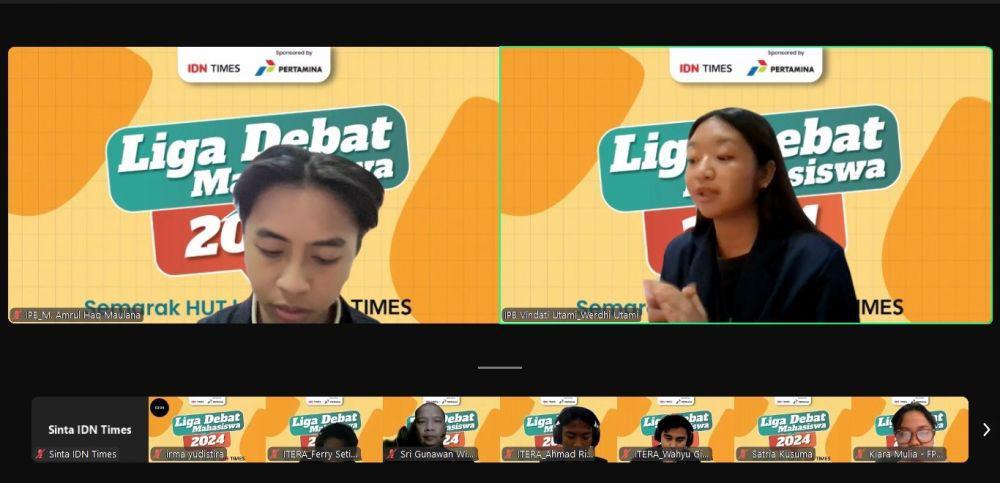 Sengitnya Liga Debat Mahasiswa Antar UGM dan IPB ke Final