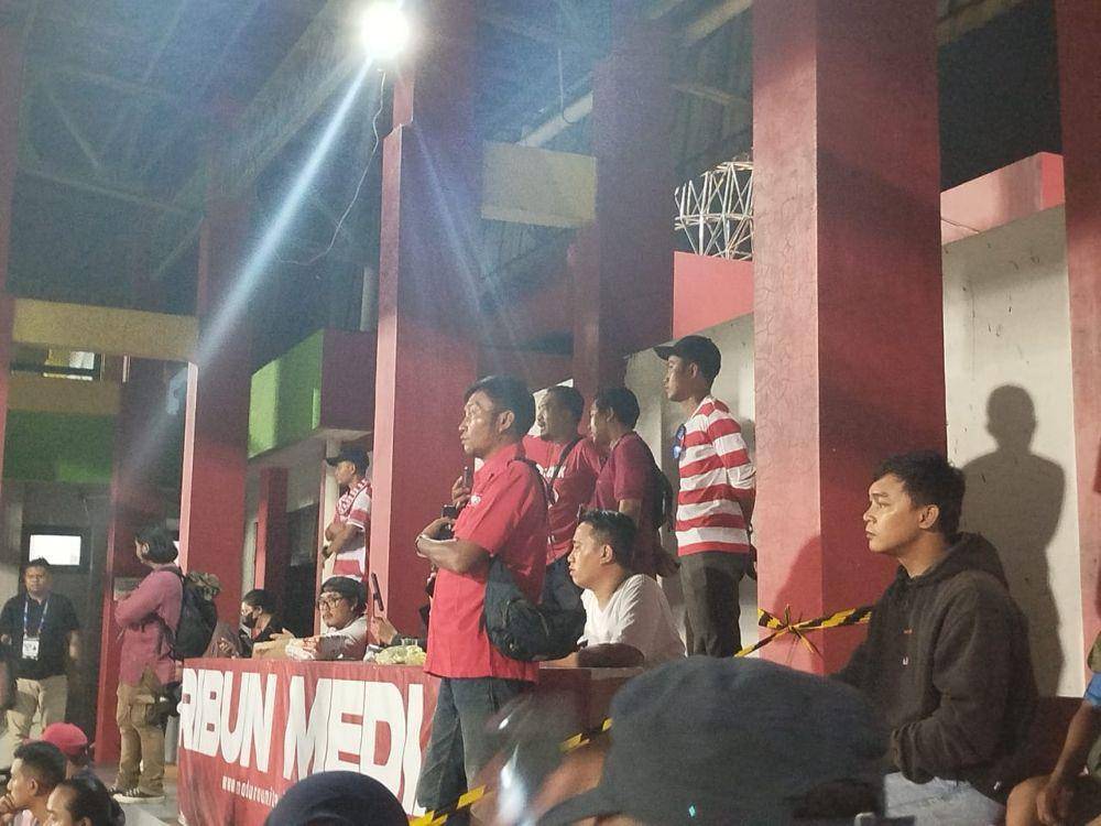 Fans Madura United (tangkapan layar)
