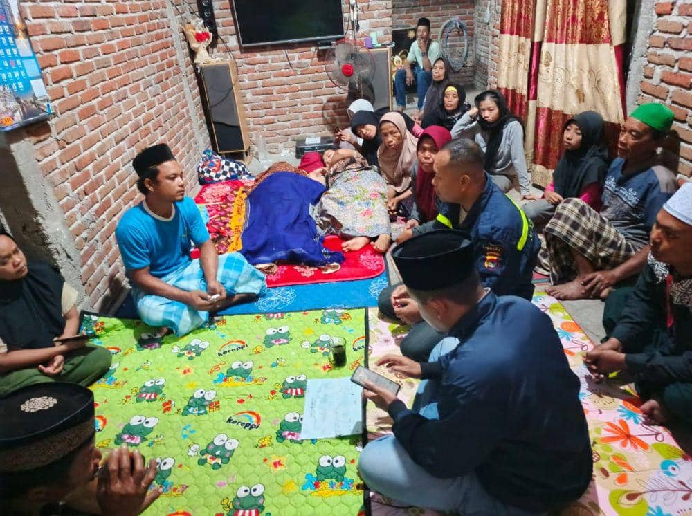 Korban saat di rumah duka. (dok. Istimewa)