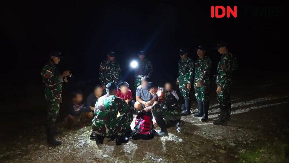 Warga Malaysia selundupkan sabu 25 kg lewat jalur tak resmi di Bengkayang. (IDN Times/istimewa).