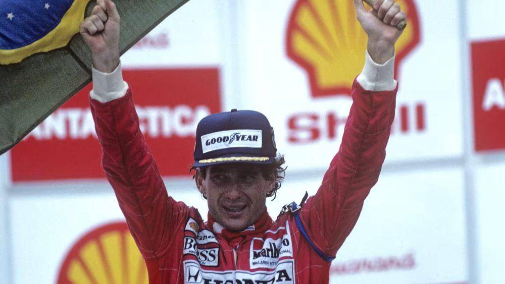 Ayrton Senna menjuarai GP Brasil 1991. (formula1.com)