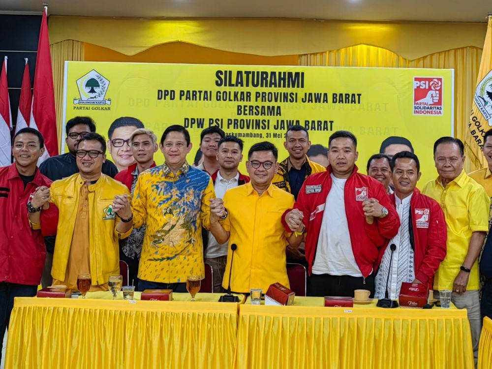Golkar Jabar Terima Silaturahmi Politik PSI, Kang Ace: Kami Sister Party