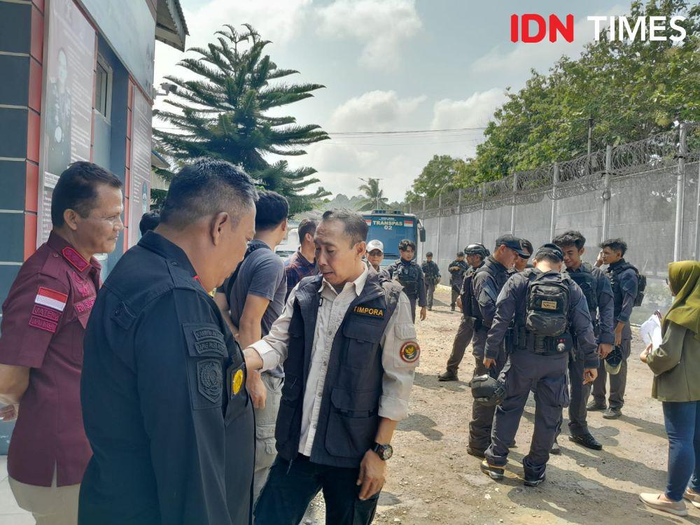 Dikawal Densus, 7 Napiter Dijebloskan Sel Super Maximum Security Nusakambangan