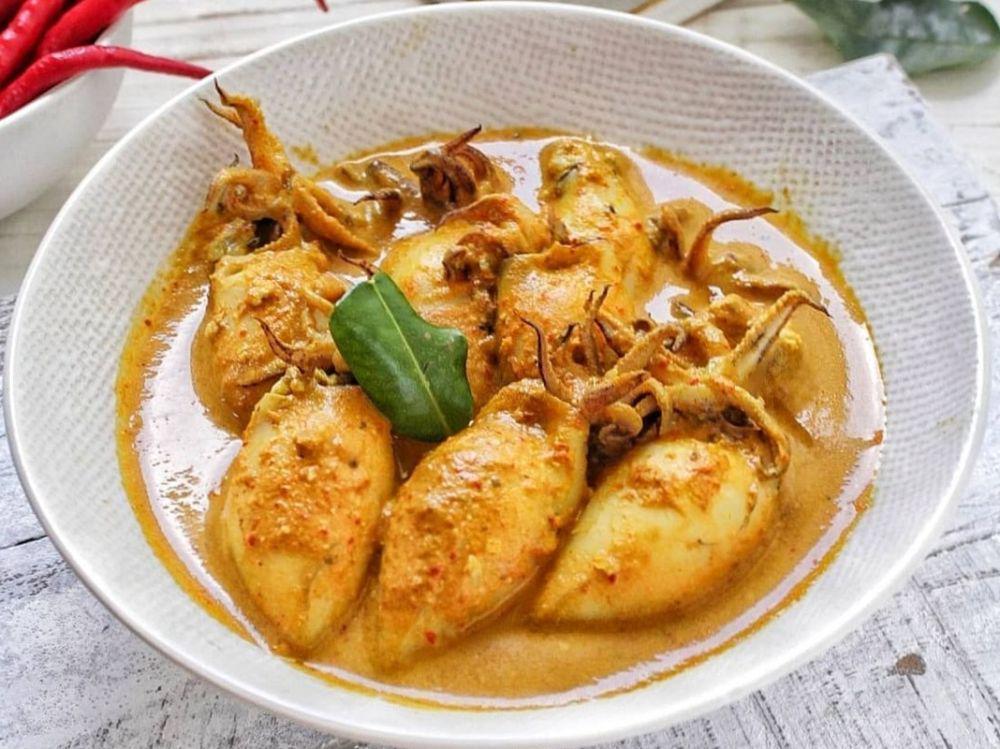 Resep Gulai Cumi Bunting ala Chef Firhan, Medok Bumbunya Enak Banget