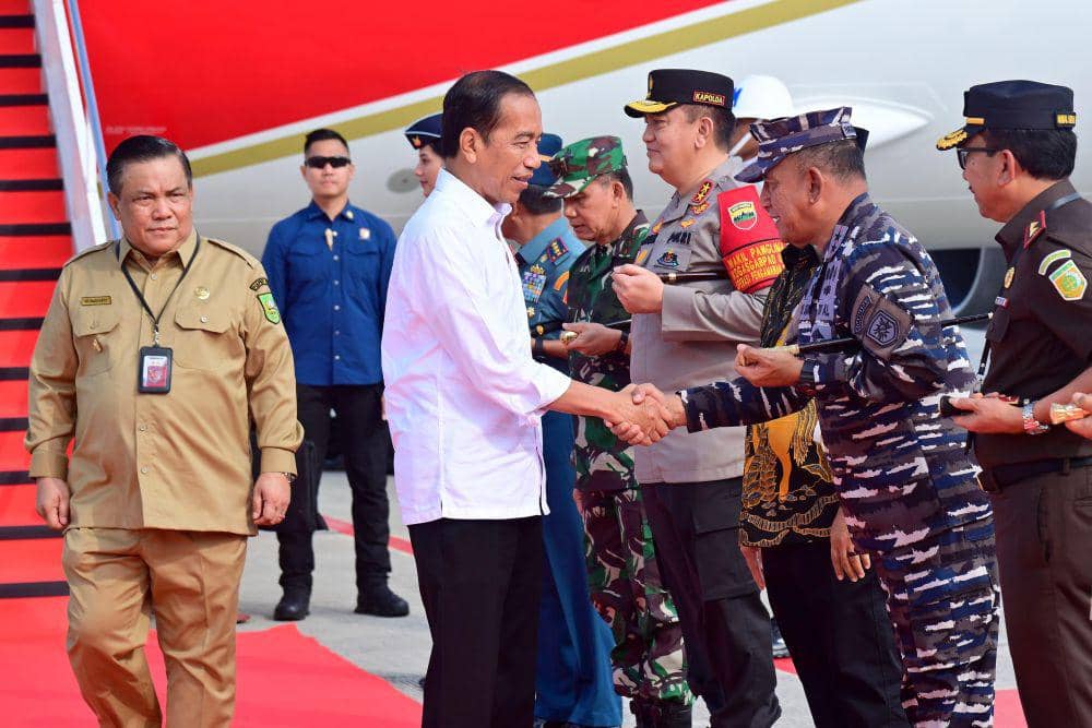 Presiden Jokowi Resmikan Jalan Tol Pekanbaru-Padang