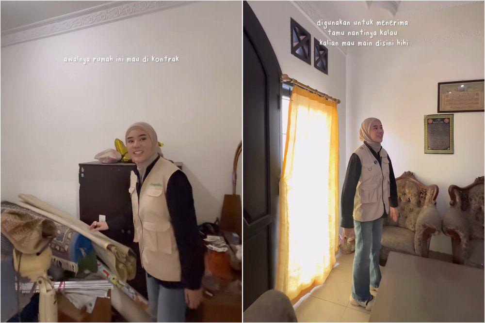 10 Potret Clara Shinta Bangun Rumah Tahfidz Quran, Exited!