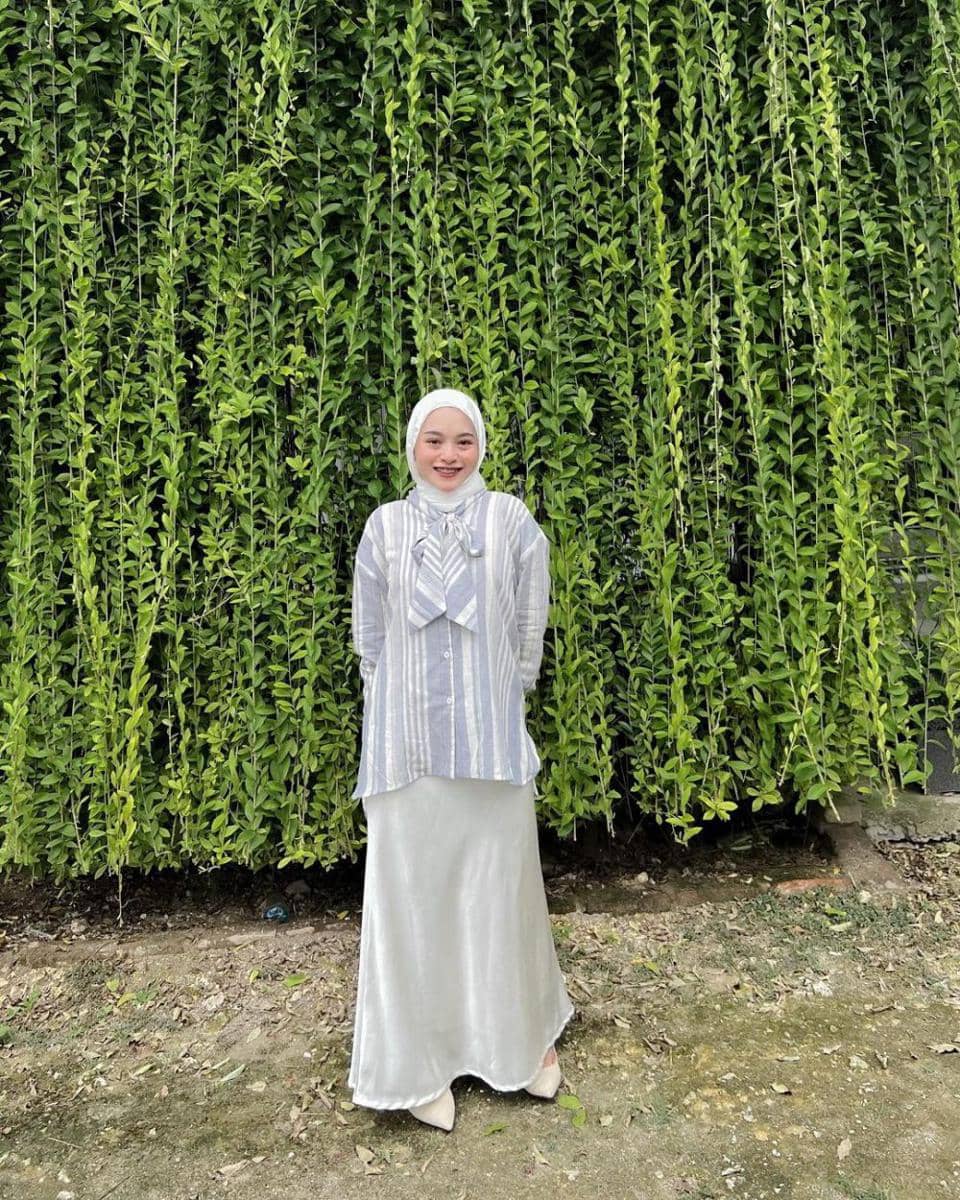 padu padan hijab dan rok ala Chichi Annisa (instagram.com/chichiiannisa)