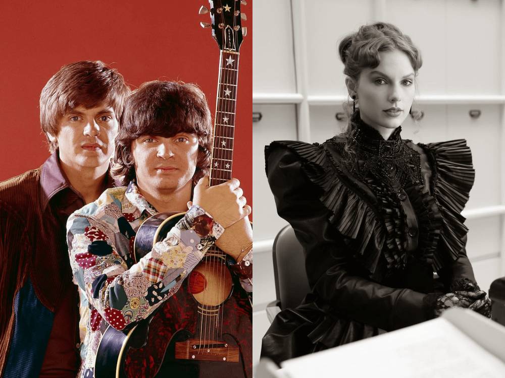 The Everly Brothers (instagram.com/everlybrothersofficial) | Taylor Swift (instagram.com/taylorswift)