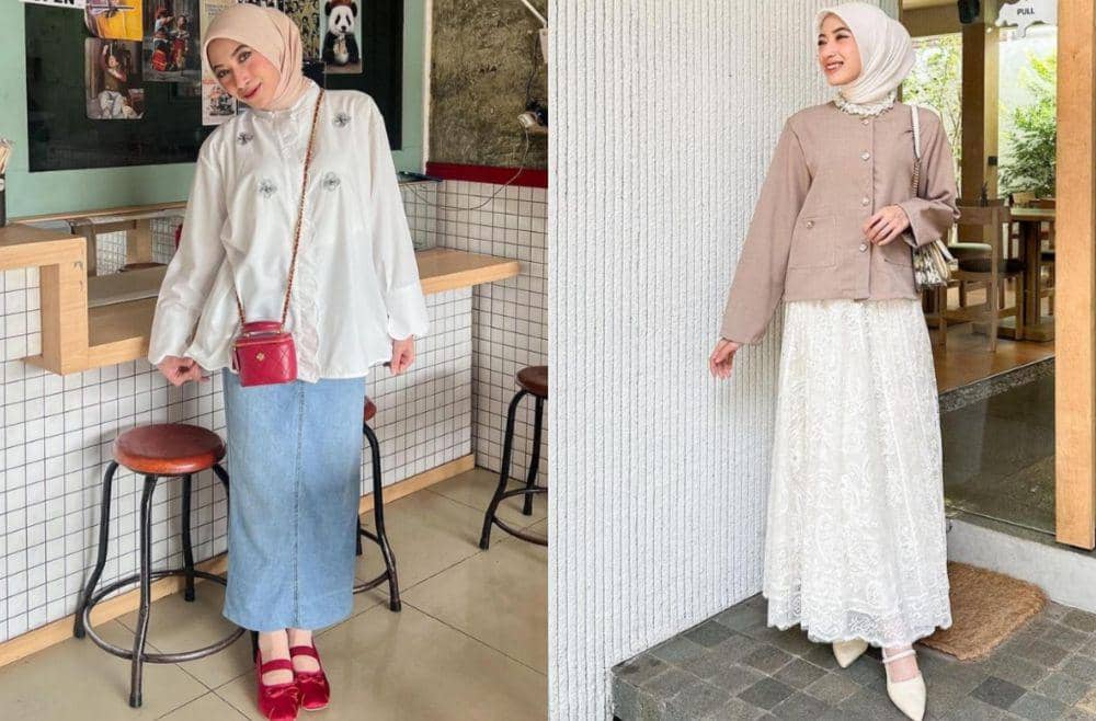 9 Ide Padu Padan Rok ala Rafika Rahma untuk Berbagai Acara!