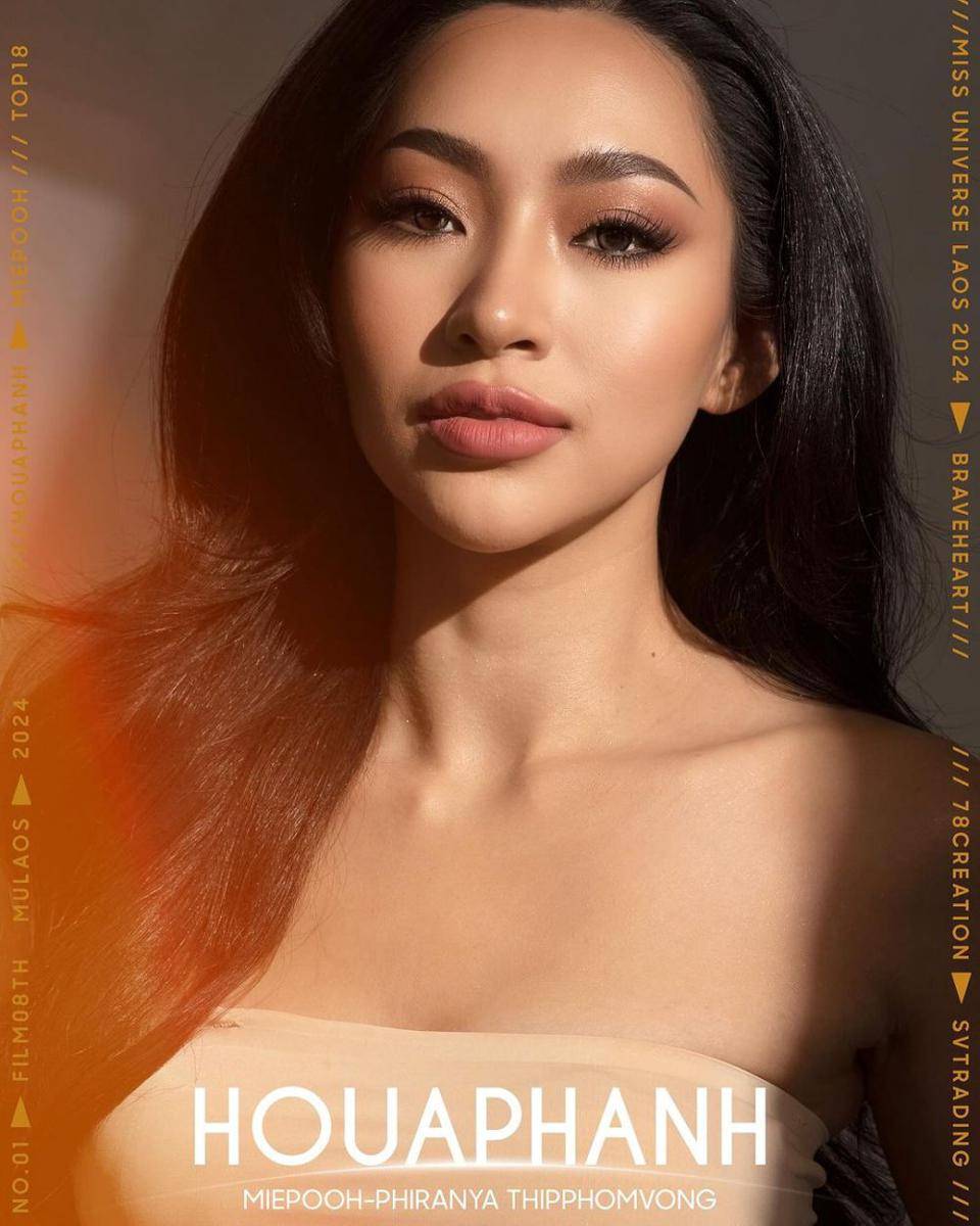 Official Portrait Finalis Miss Universe Laos 2024 (instagram.com/themissuniverselaos)