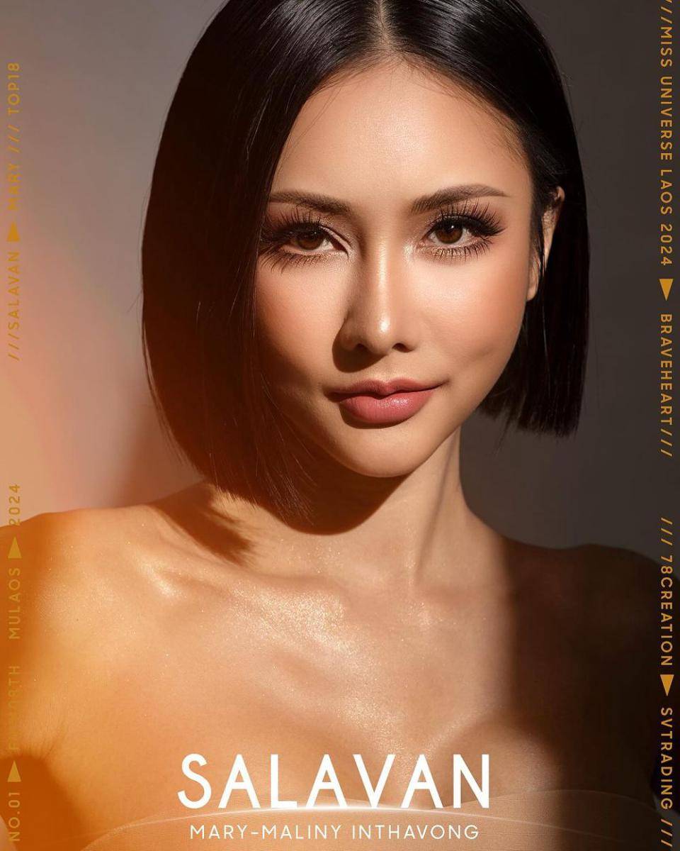 Official Portrait Finalis Miss Universe Laos 2024 (instagram.com/themissuniverselaos)