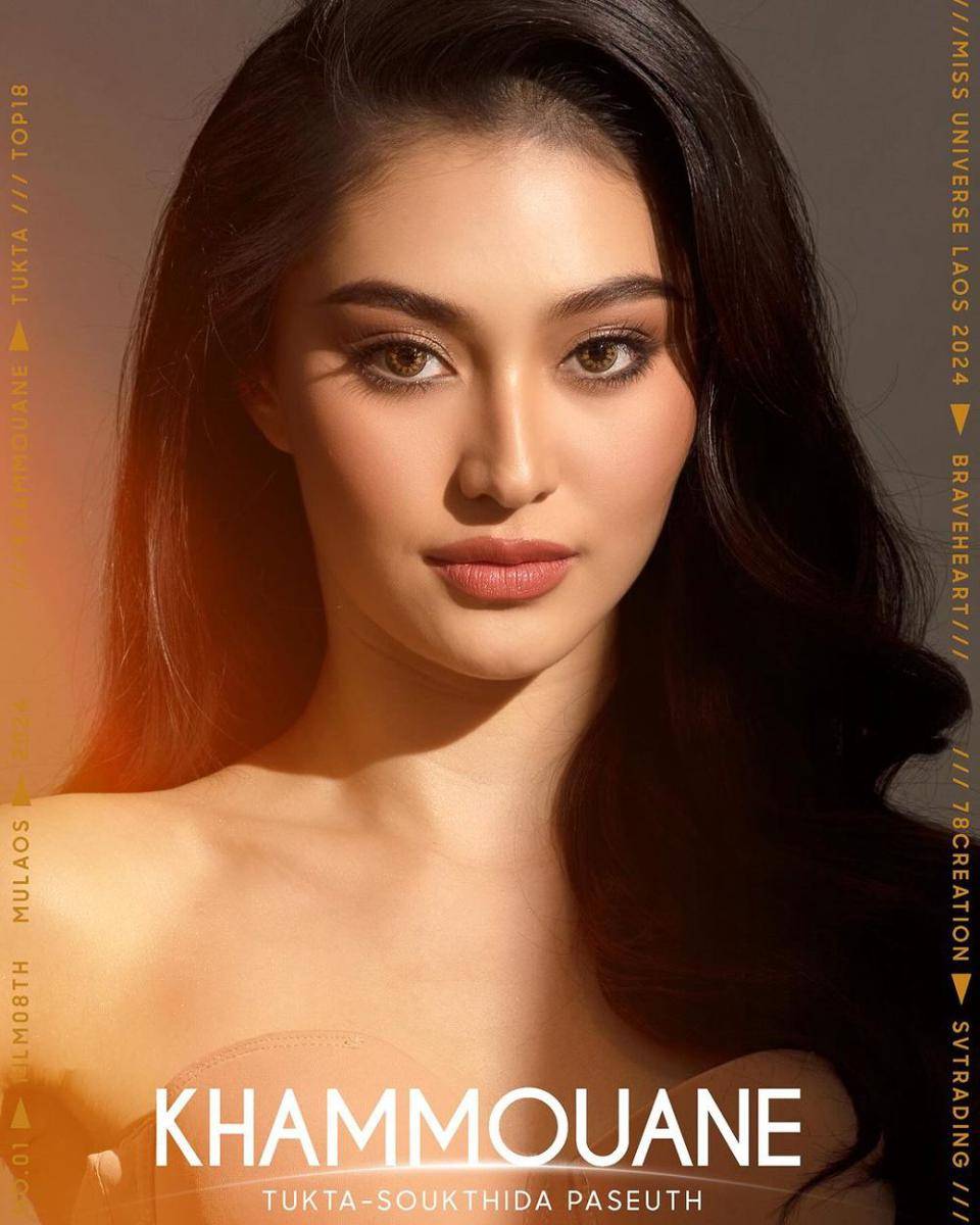 Official Portrait Finalis Miss Universe Laos 2024 (instagram.com/themissuniverselaos)