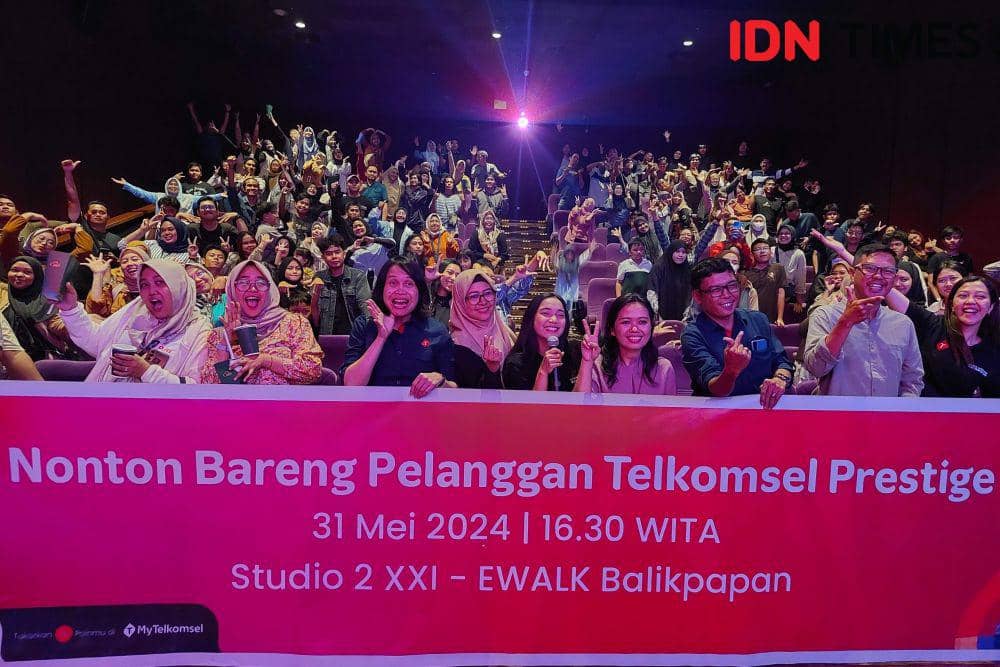 Tukar Poin, Pelanggan Telkomsel Balikpapan Bisa Ikut Nobar di Bioskop