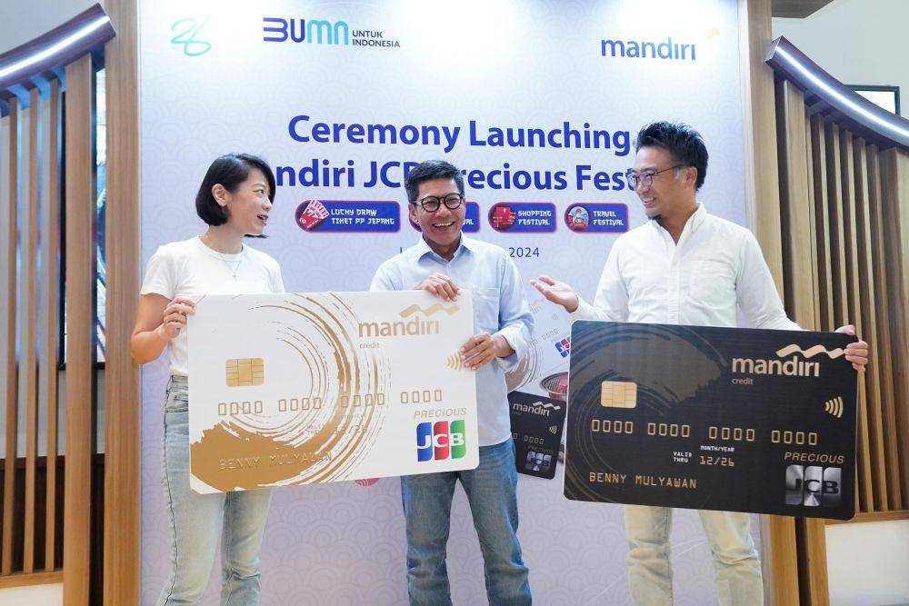 Bank Mandiri dan JCB telah berkolaborasi dalam menyajikan rangkaian Mandiri JCB Precious Festival 2024 yang menawarkan berbagai program menarik. (Dok. Bank Mandiri)