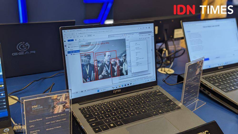 Intel AI Summit (IDN Times/Misrohatun)
