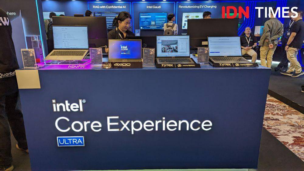 Intel AI Summit (IDN Times/Misrohatun)