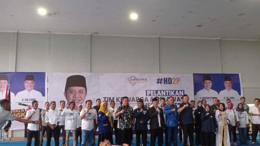 Herman Deru Minta Relawan HD-CU Jangan Serang Kandidat Lain