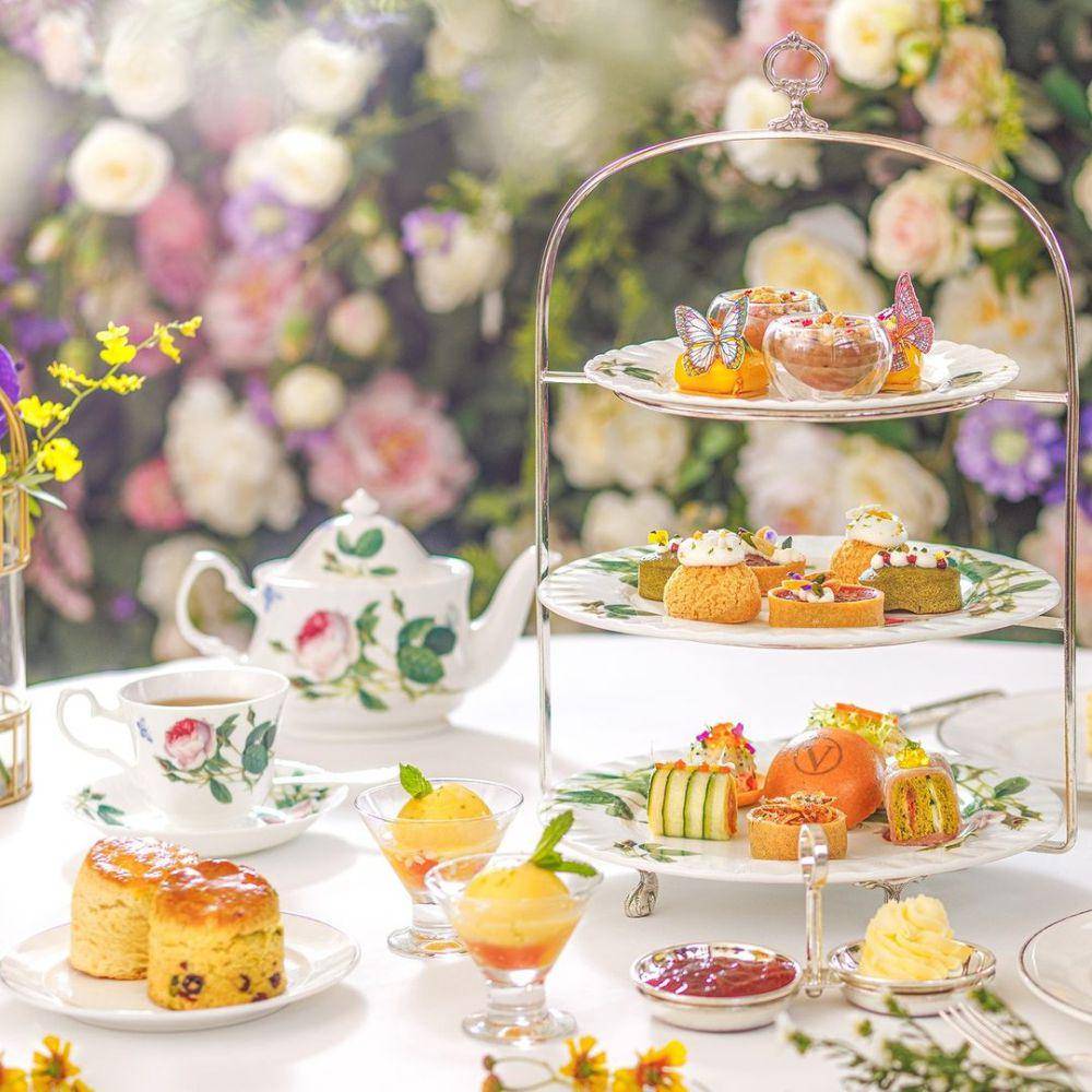 Enchanted Garden Afternoon Tea at The Verandah (instagram.com/therepulsebayhongkong)