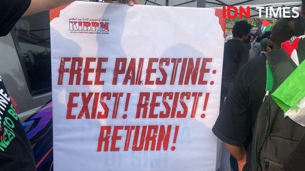 'All Eyes on Rafah' Menggema di Jakarta