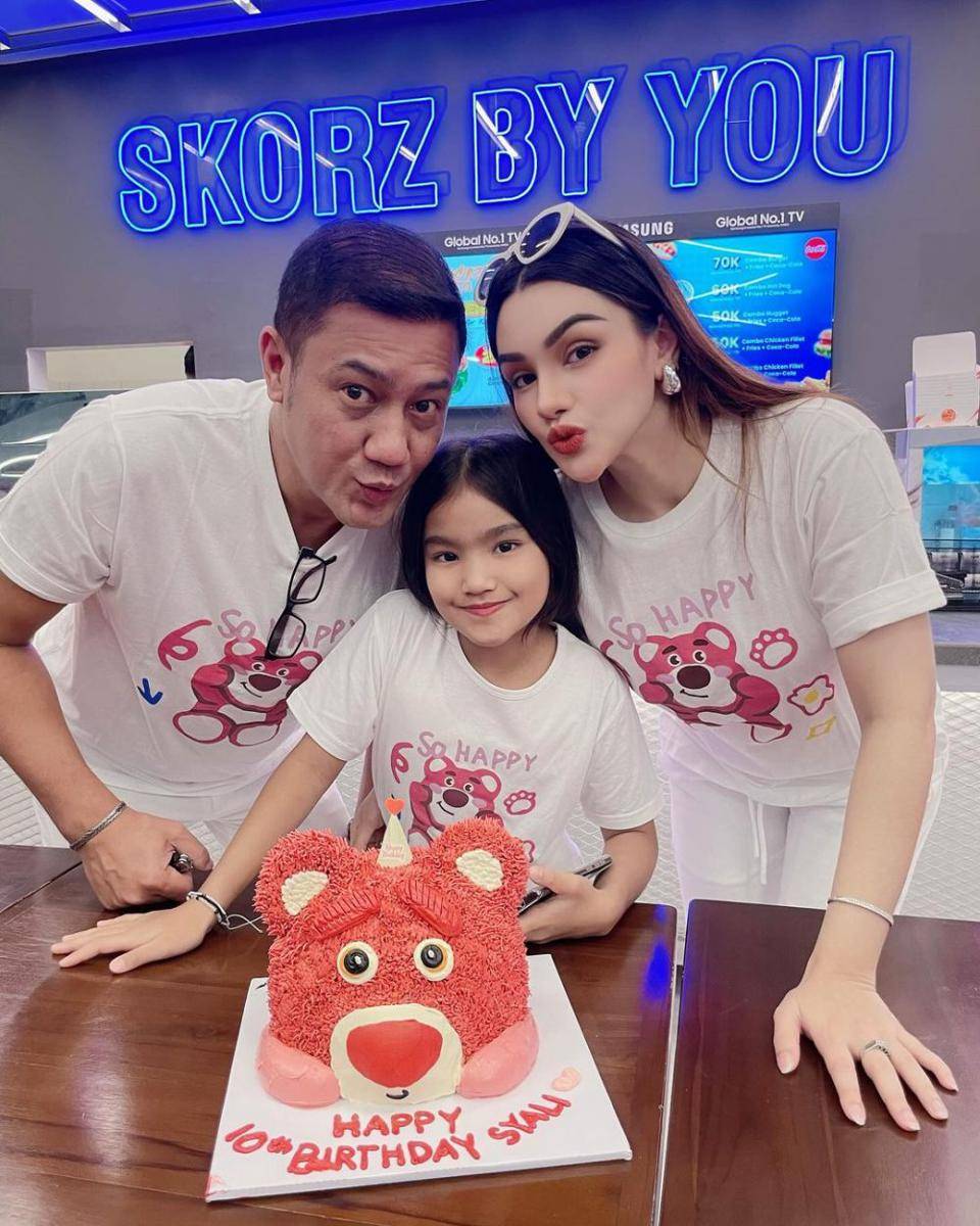 potret ultah putri pertama Nourah Seivirah (instagram.com/nourahseivirah)