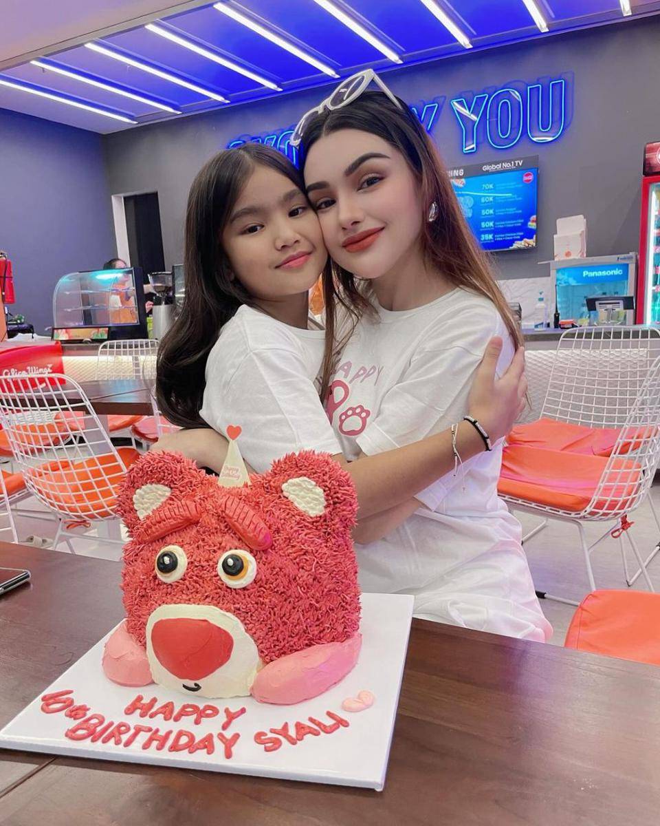 potret ultah putri pertama Nourah Seivirah (instagram.com/nourahseivirah)