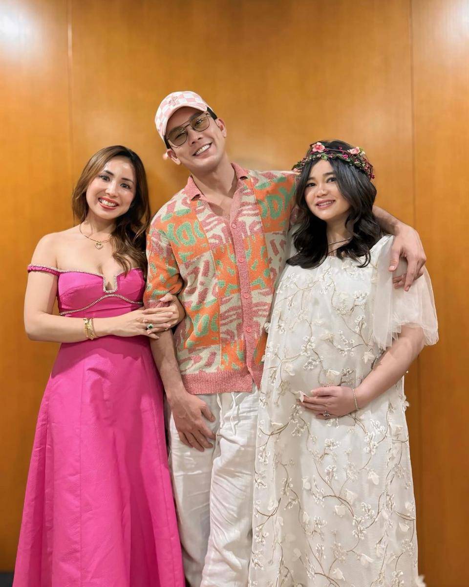 potret baby shower Olivia Allan (instagram.com/sumargodenny)