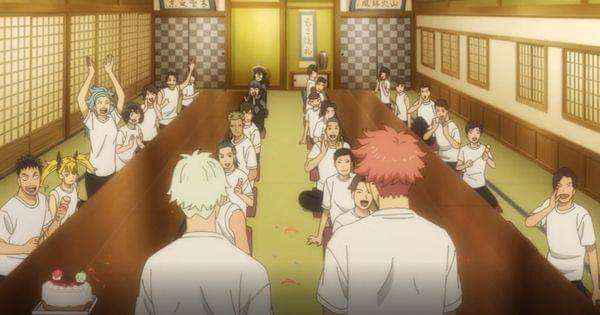 Reno dan Iharu disambut teman-temannya ( Dok. Production I.G / Kaiju No. 8 )