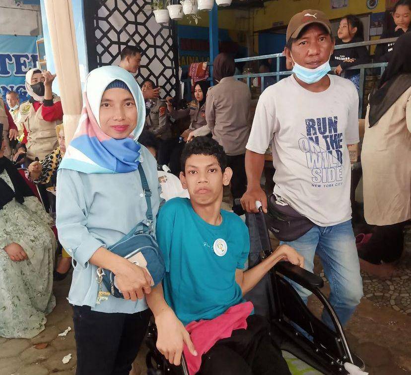 Anggota Komunitas Cerebral Palsy Lampung. (Instagram/Cerebral Palsy Lampung)