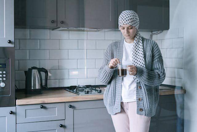 Ilustrasi pasien kanker.