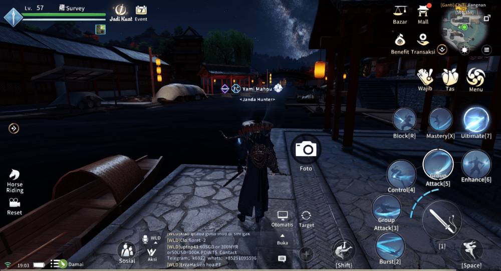 tempat wisata Hujan Terus Mengguyur Sungai (dok. VNGGames International/Moonlight Blade M)