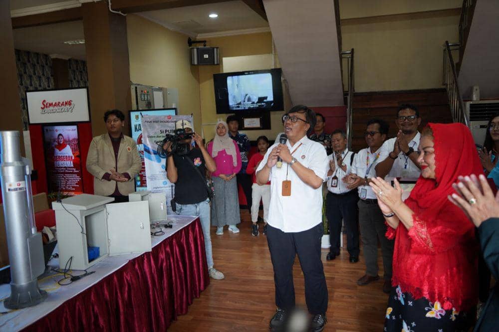 Pemaparan hasil riset BRIN di Co-Working Space BRIN, Balai Kota Semarang. (dok. Pemkot Semarang)