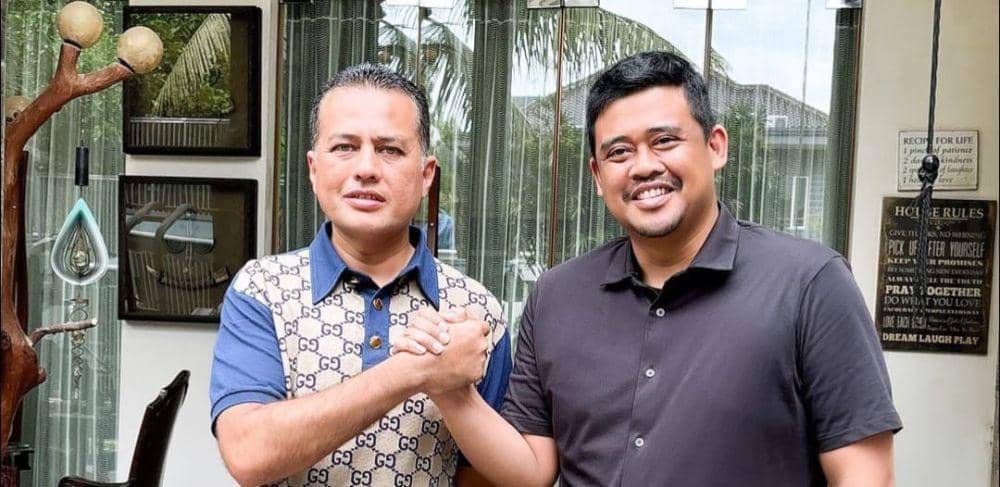 Unggah Foto Salam Komando, Bobby Duet dengan Ijeck di Pilgub Sumut?