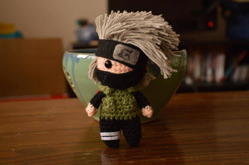 potret rajutan tangan bertema Kakashi (reddit.com/user/jillianjiggs92)