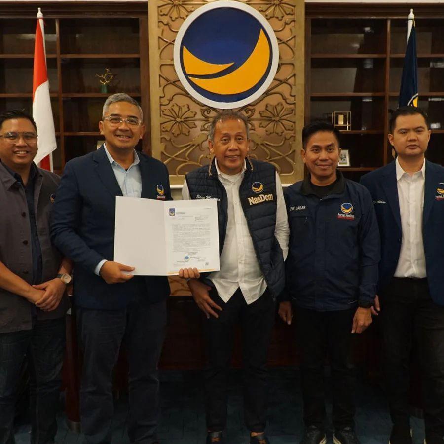 Partai Nasdem Putuskan Farhan Maju Dalam Bacawalkot Bandung 2024