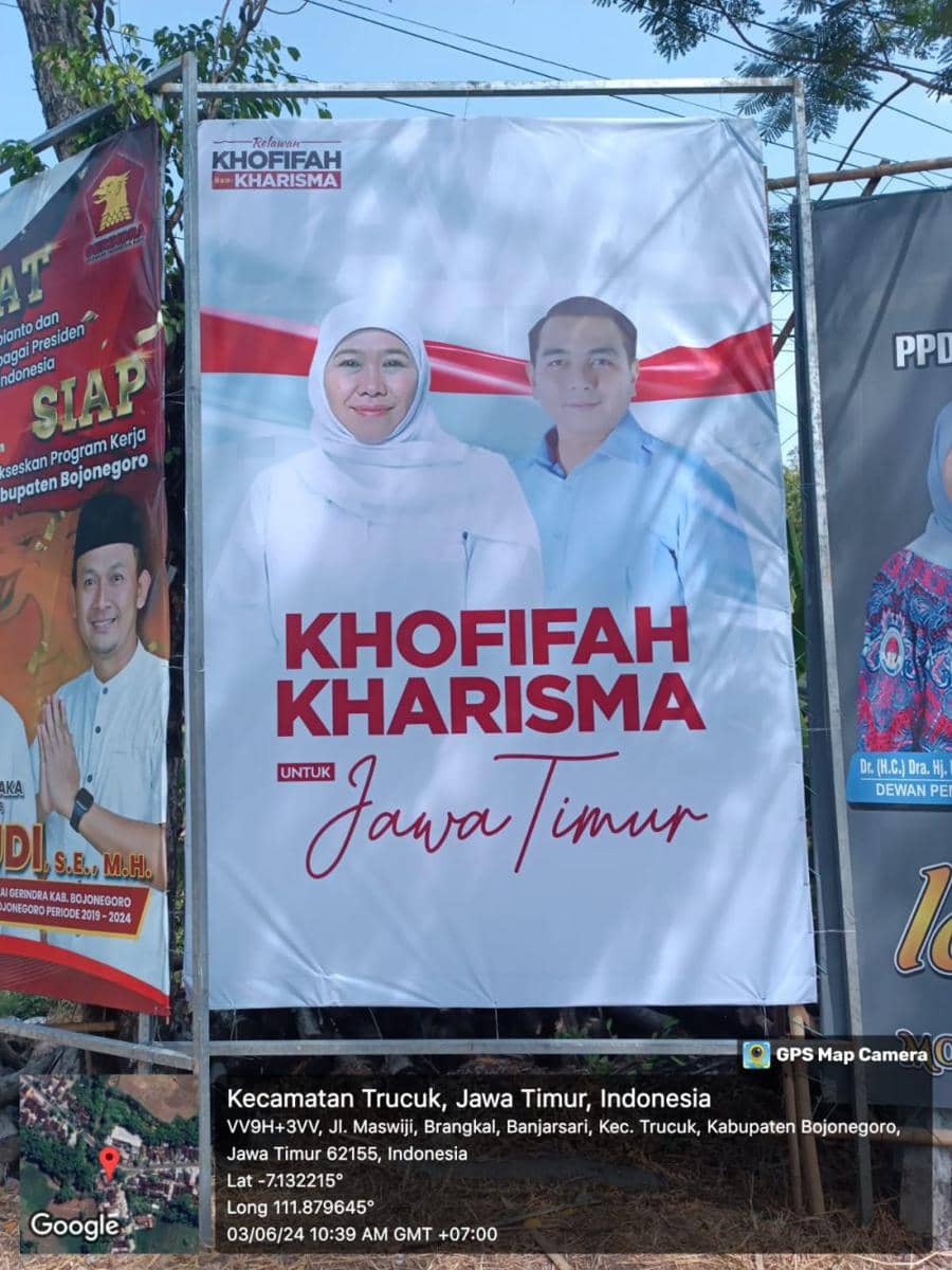 Khofifah - Kharisma Dilirik Gerindra dan PDIP di Pilgub Jatim