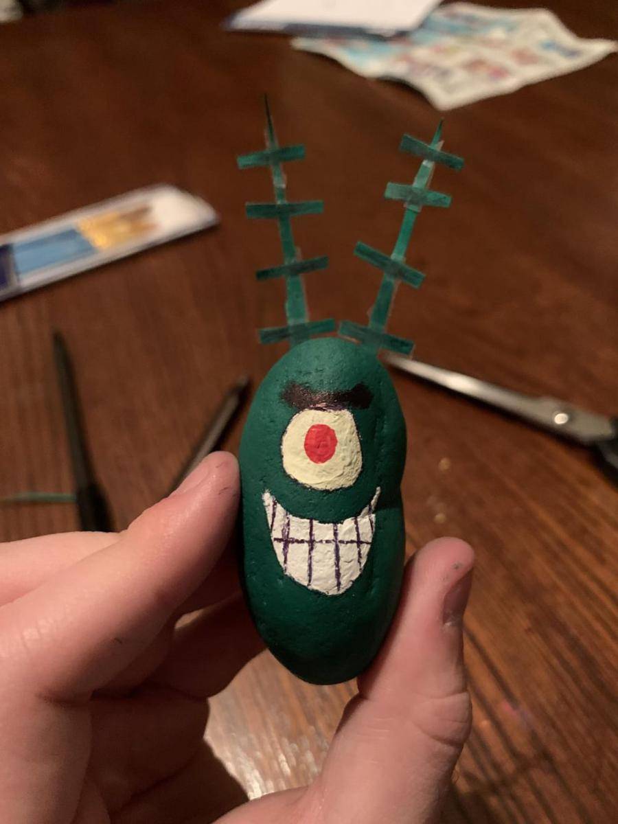 potret karya buatan tangan tema Plankton (reddit.com/user/SlickSnowman)