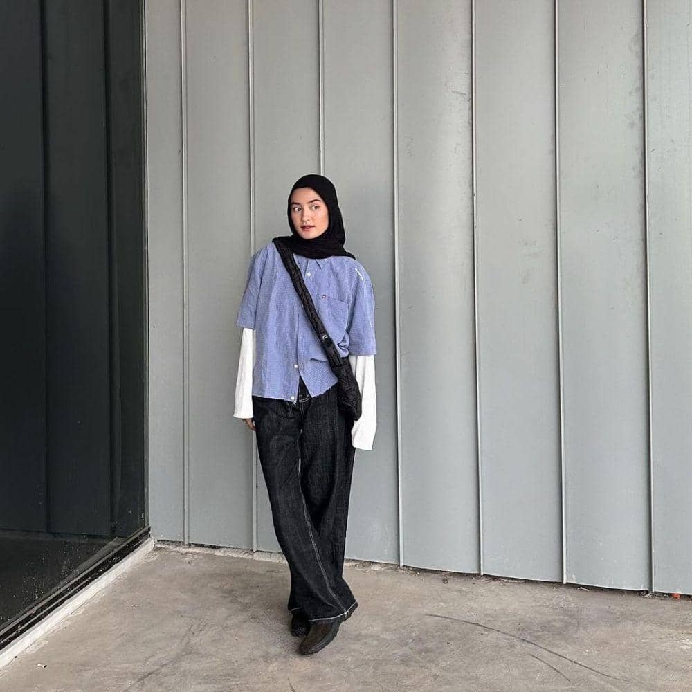 inspirasi OOTD ala Jihan Rifa (instagram.com/jihanrifaa)