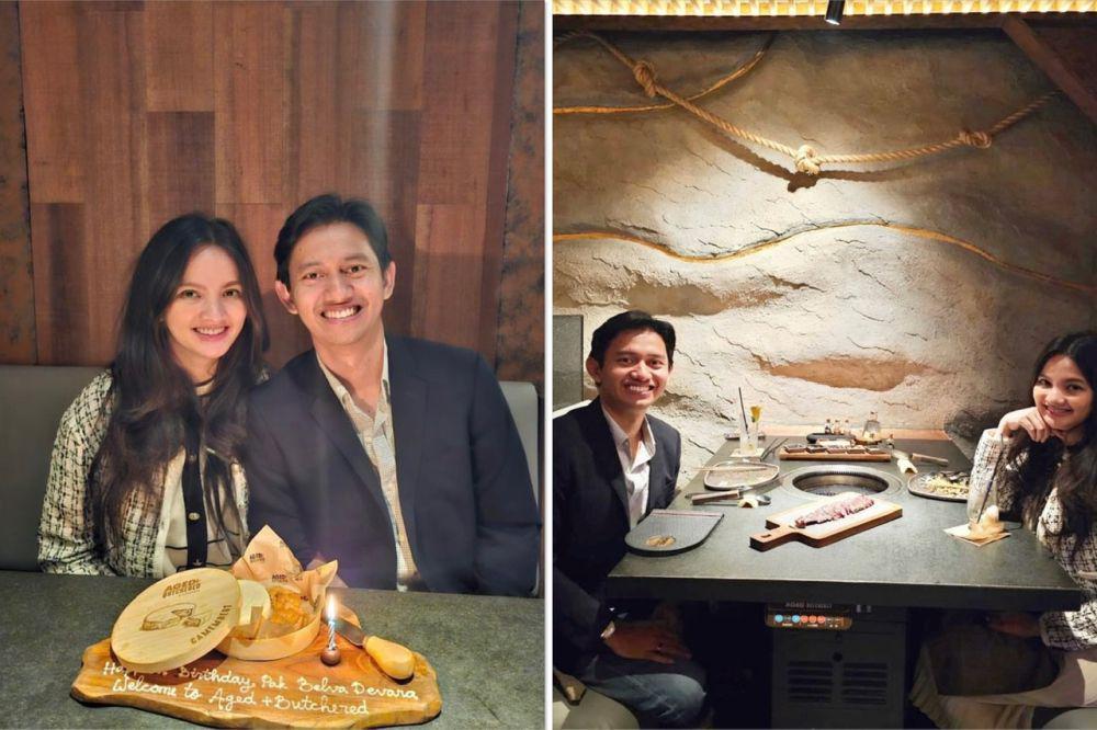 7 Momen Sabrina dan Belva Devara Dinner Berdua Usai Melahirkan, Sweet!