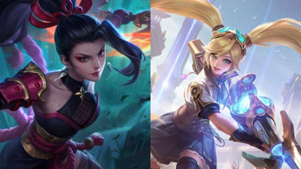 Hanabi dan Layla (dok. Moonton/Mobile Legends)