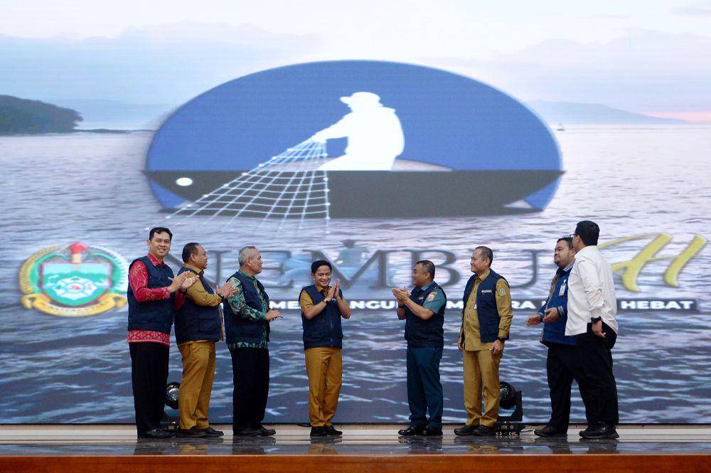Pemprov Sumut meluncurkan program NEMBUSH yang diklaim akan meningkatkan kesejahteraan nelayan, Senin (3/6/2024). (Dok Diskominfo Sumut)
